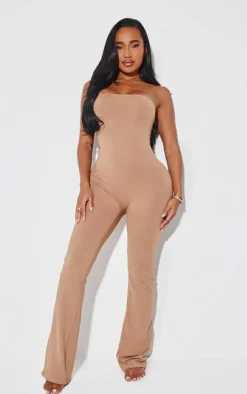 Shape Tan Sculpted Bandeau Jumpsuit