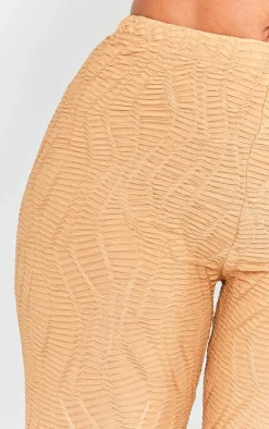 Shape Taupe Textured High Waisted Leggings