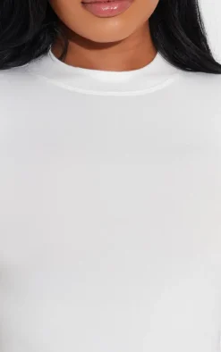 Shape White Sculpted Short Sleeve Bodysuit