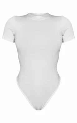 Shape White Sculpted Short Sleeve Bodysuit