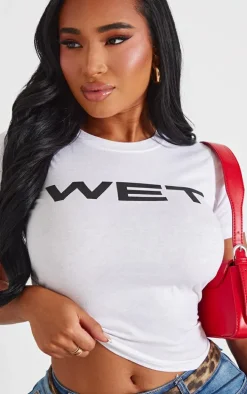 Shape White Wet Tshirt