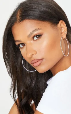 Silver Hoop Earrings