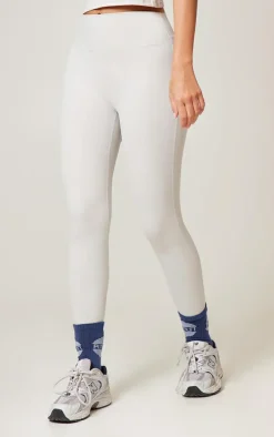 Slate Grey Sculpt High Waist Gym Leggings