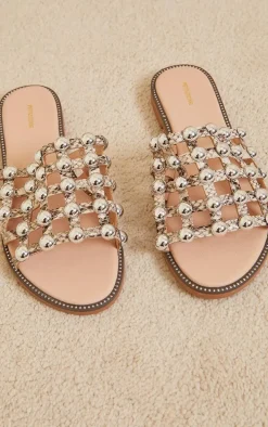 Snake Alisa Large Studded Slides