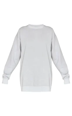 Stone Better Days Ahead Back Printed Washed Sweatshirt