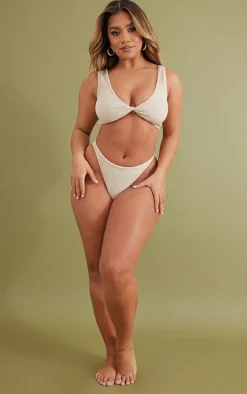 Stone Crinkle Fuller Bust Bikini Top