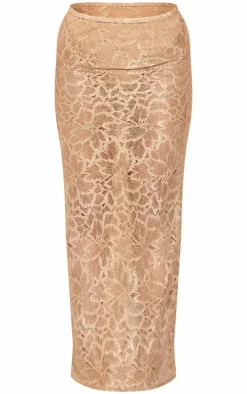 Stone Lace Midaxi Skirt