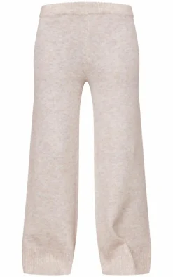 Stone Luxe Knit Wide Leg Pants