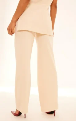 Stone Tailored Woven Wide Leg Pants
