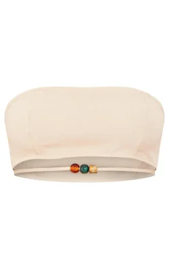 Stone Woven Cut Out Beaded Maxi Dress