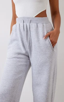 Tall Ash Grey Straight Leg Sweatpants