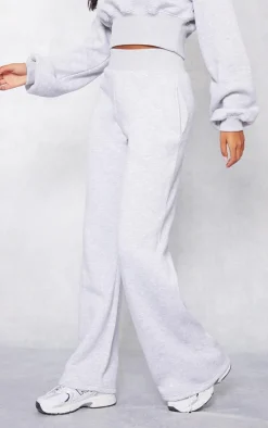 Tall Ash Grey Wide Leg Sweatpant