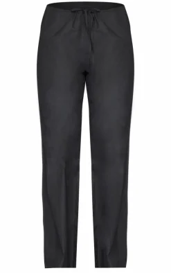 Tall Black Low Rise Drawstring Waist Pants