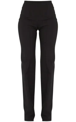 Tall Black Stretch Woven Pants