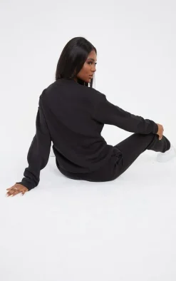 Tall Black Ultimate Oversize Sweatshirt