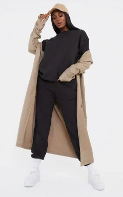 Tall Black Ultimate Oversize Sweatshirt