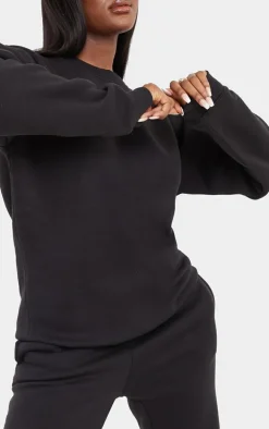 Tall Black Ultimate Oversize Sweatshirt