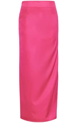 Tall Hot Pink Maxi Skirt