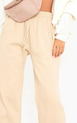 Tall Pebble Pintuck Drawstring Straight Leg Sweatpants