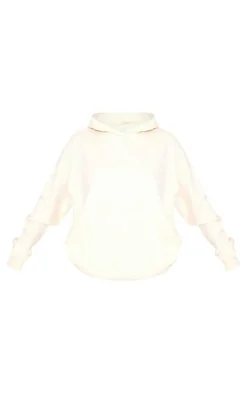 Tall Sand Premium Sports Academy Puff Print Oversized Hoodie
