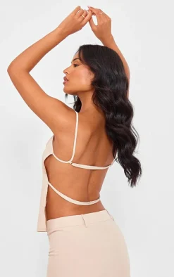 Tall Stone Open Back Top