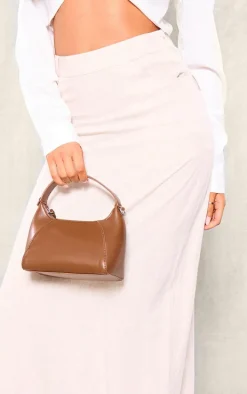 Tall Stone Pocket Detail Split Linen Midaxi Skirt