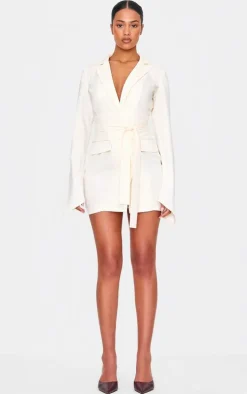 Tall Stone Tailored Blazer Dress