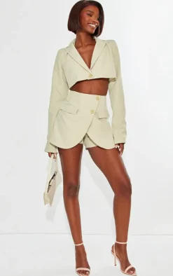 Tall Stone Tailored Wrapover Skort