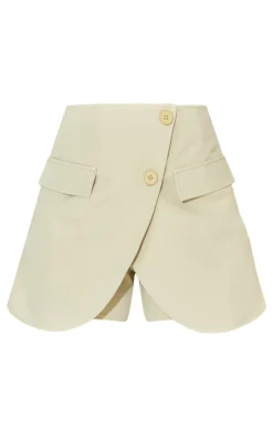 Tall Stone Tailored Wrapover Skort