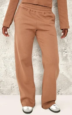 Tall Taupe Low Rise Wide Leg Sweatpants