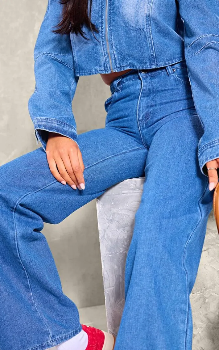 Tall Vintage Wash Low Rise Mom Jeans