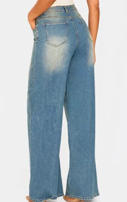 Tall Vintage Wash Wide Leg Jeans