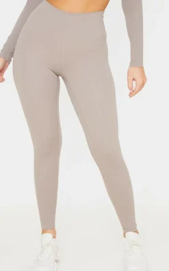 Taupe Sculpt High Waist Gym Legging