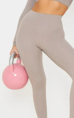 Taupe Sculpt High Waist Gym Legging