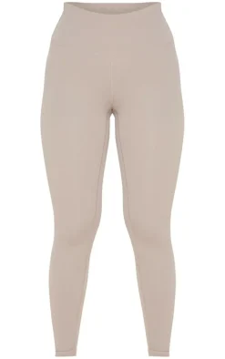 Taupe Sculpt High Waist Gym Legging