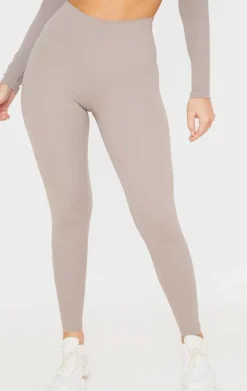 Taupe Sculpt High Waist Leggings