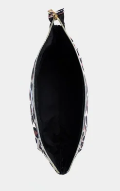 The Flat Lay Co Essential Makeup Pouch Leopard