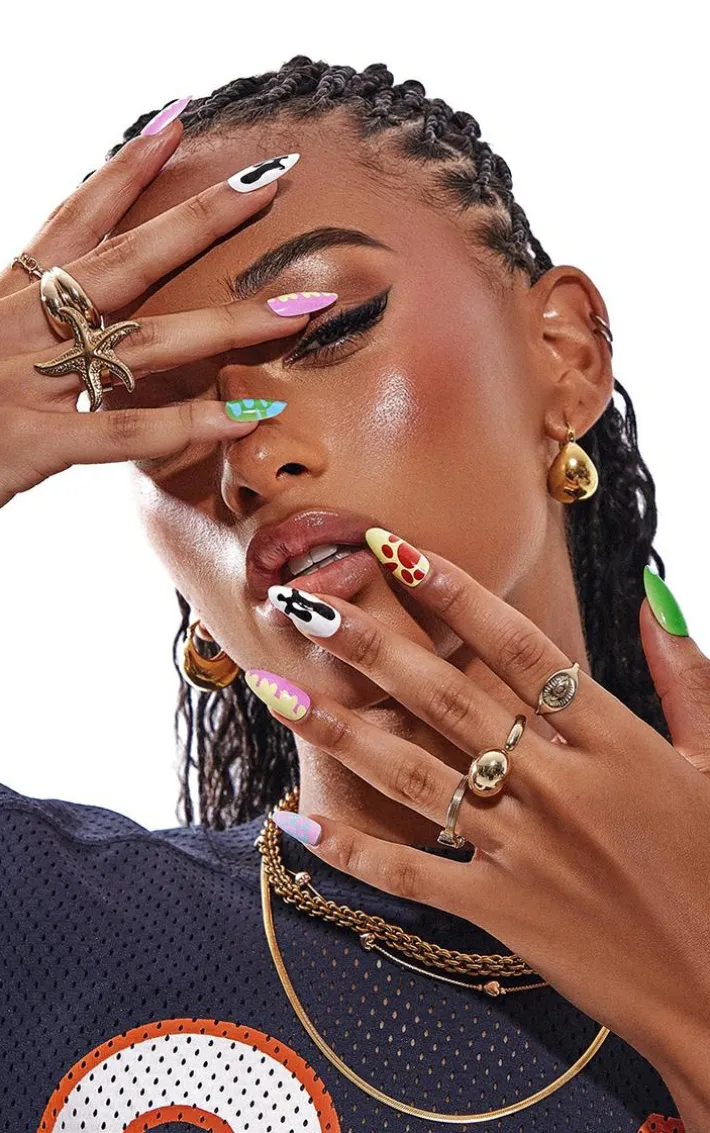 Tips Trippin' Press On Nails