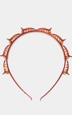 Tortoiseshell Twist Hair Clip Headband