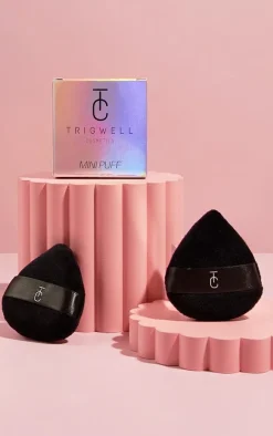 Trigwell Cosmetics Mini Velvet Powder Puff Duo