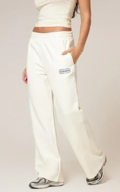 Vanilla Studio Archive Embroidered Wide Leg Sweatpants