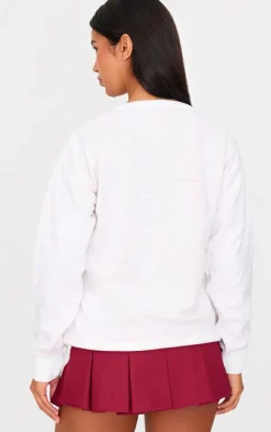 White And Red Meet Me Under The Mistletoe Christmas Sweater