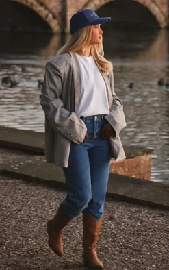 White Cotton Oversized Long Sleeve T-Shirt