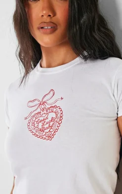 White Good Luck Babe Locket Baby Doll