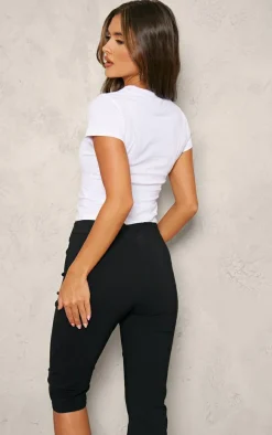 White Hot Fix Kiss Me Fitted Top