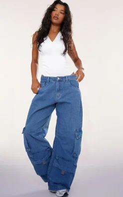 White Modal Cotton Halter Bodysuit