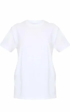 White Pancake Stack Graphic Oversized T Shirt