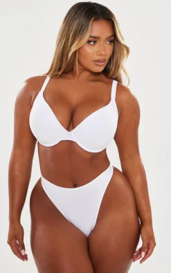 White Soft Touch Cotton Full Coverage Dd+ Cup Size Bra