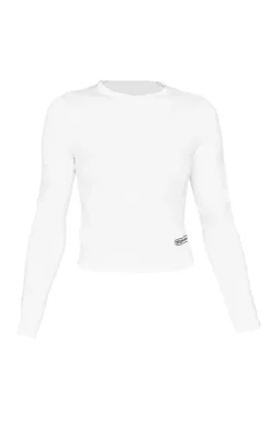 White Studio Archive Graphic Long Sleeve Baby Doll