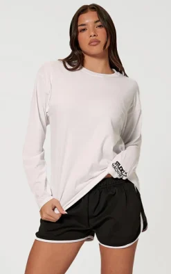 White Studio Archives Oversized Long Sleeve T-shirt